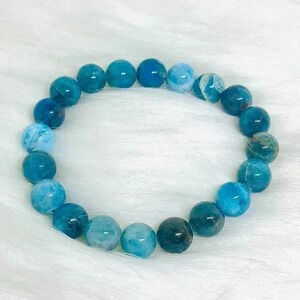 Ocean Blue Apatite Stone Bracelet